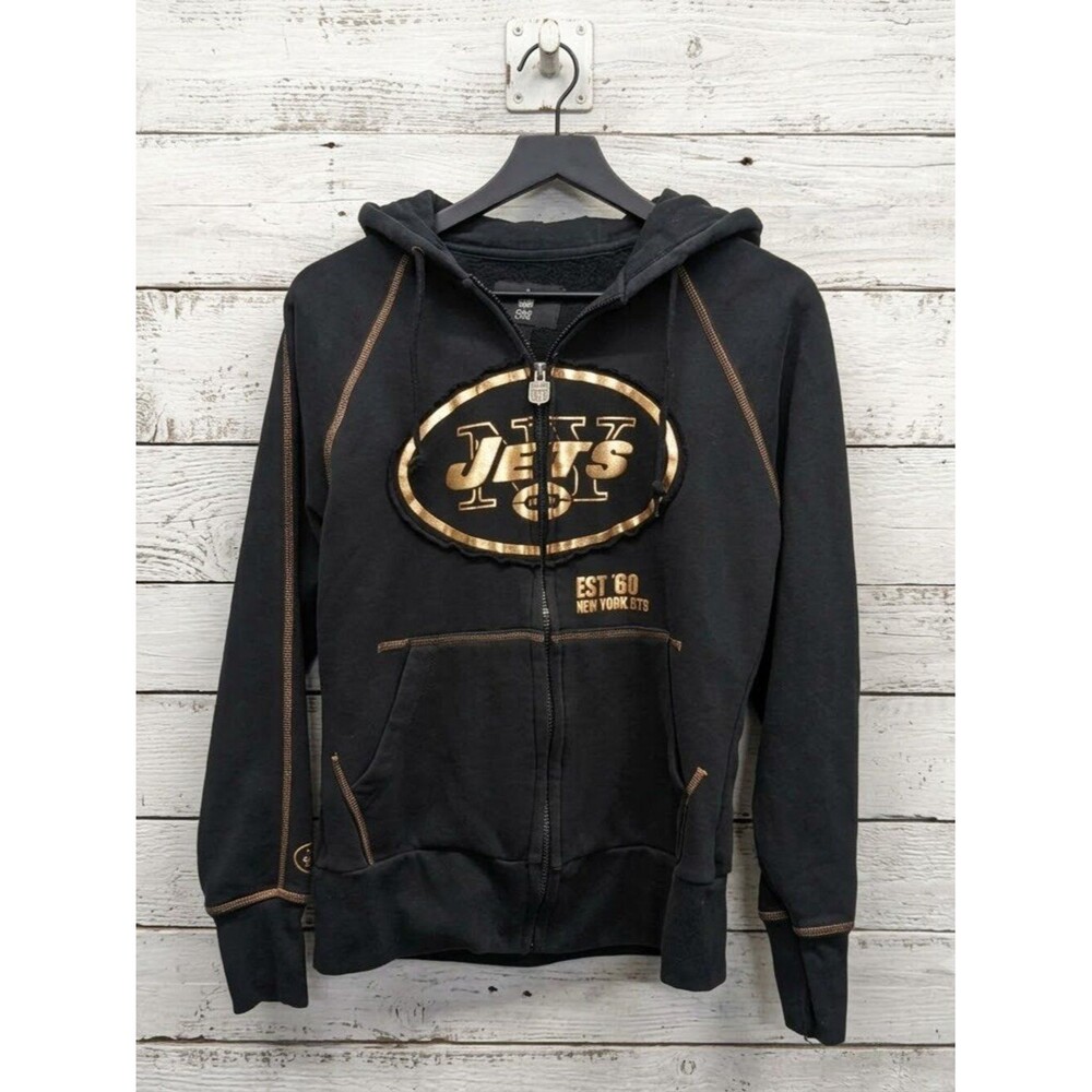 NFL proline NY Jets Zip Up Hoodie Women's Regular Size Small